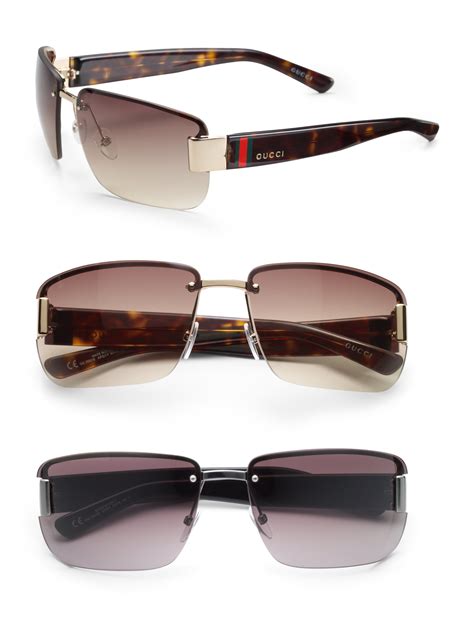 older gucci sunglasses 2013 men|Gucci rimless sunglasses men's.